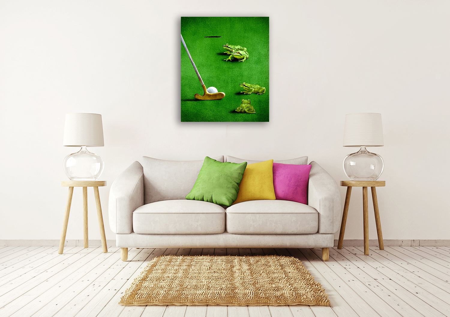 Home Wall Canvas Print