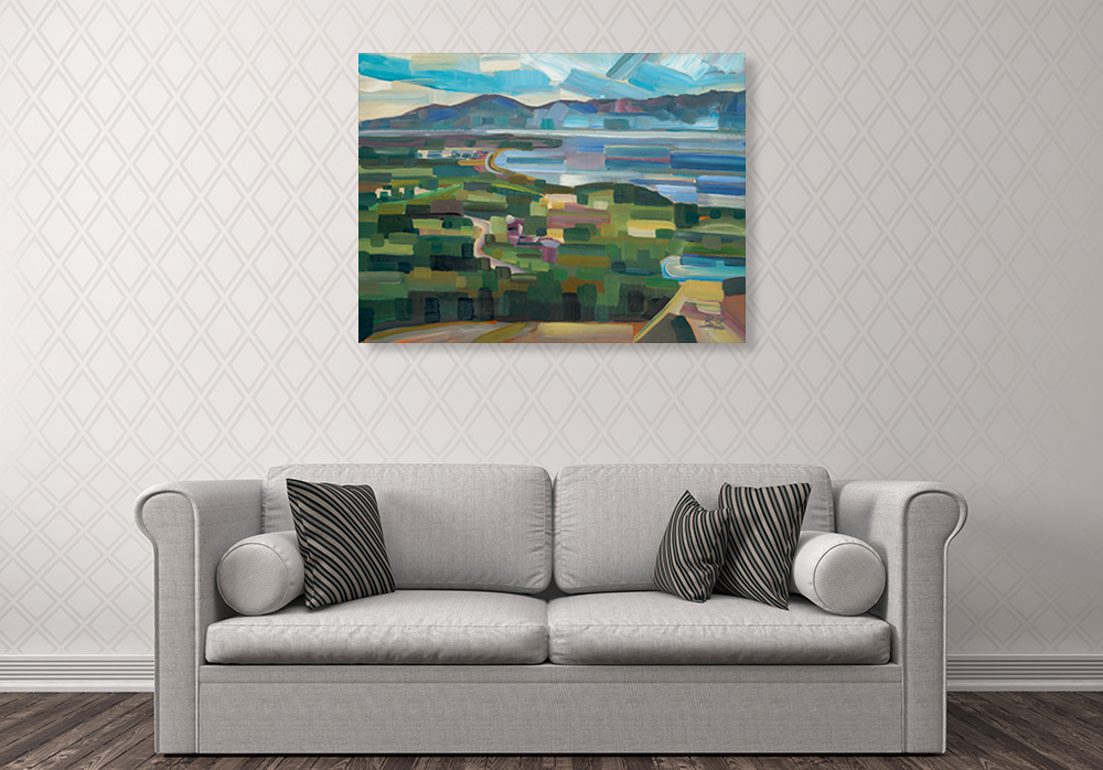 Landscape Wall Art Print on Canvas