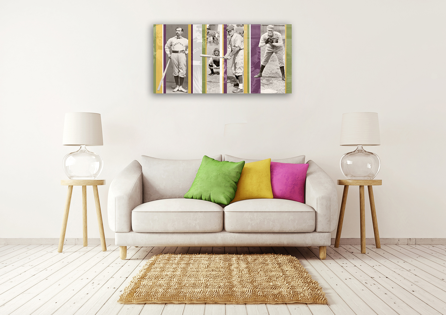 Australia Vintage Print on Canvas