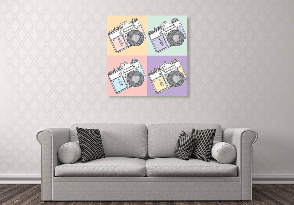 Vintage Camera Wall Art Print