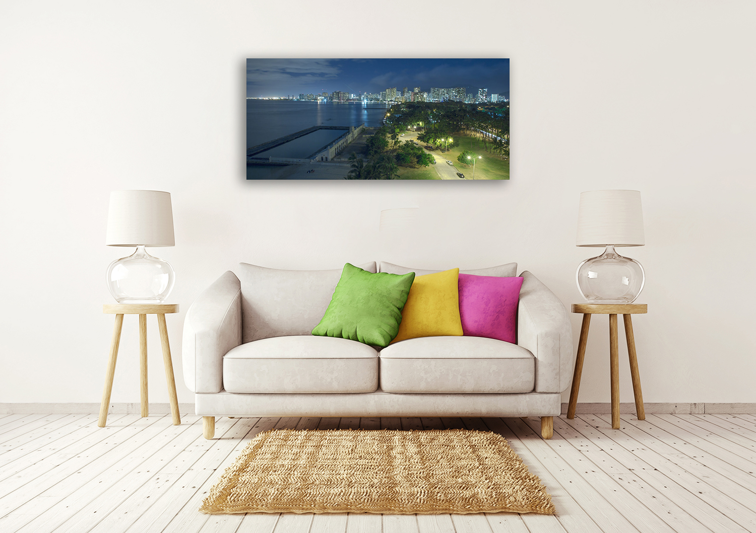 Panoramic Wall Art on Canvas