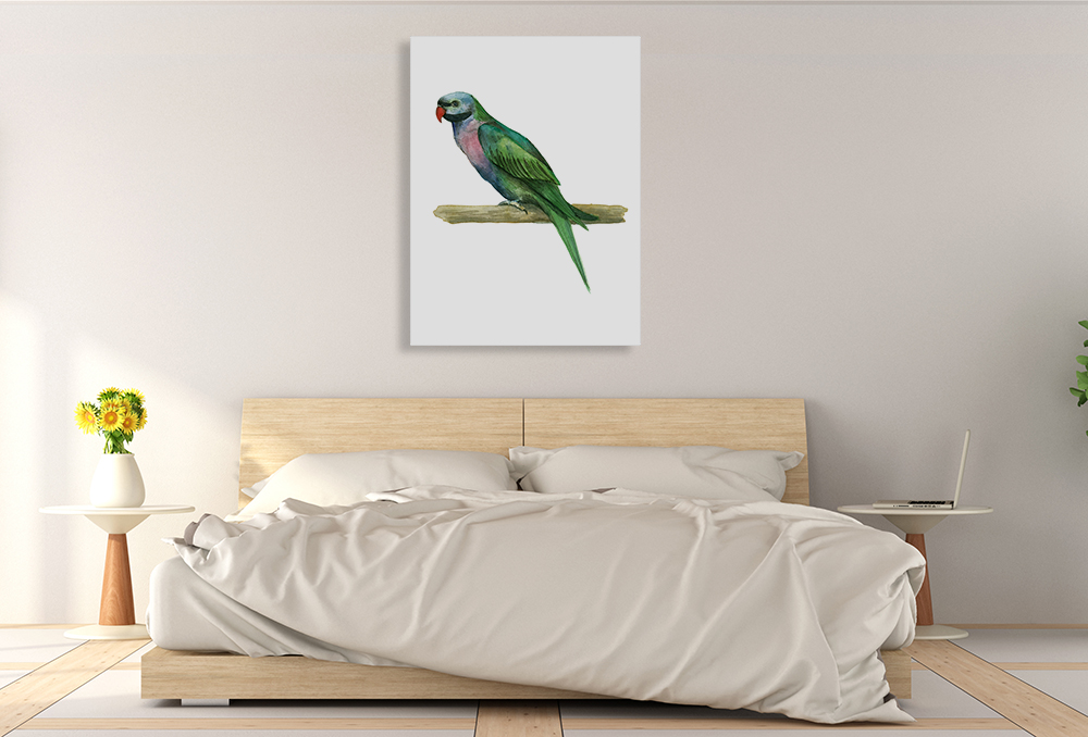 Bedroom Animal Canvas Wall Print