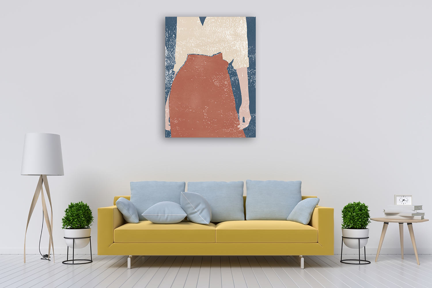 Portrait Wall Art on Canvas
