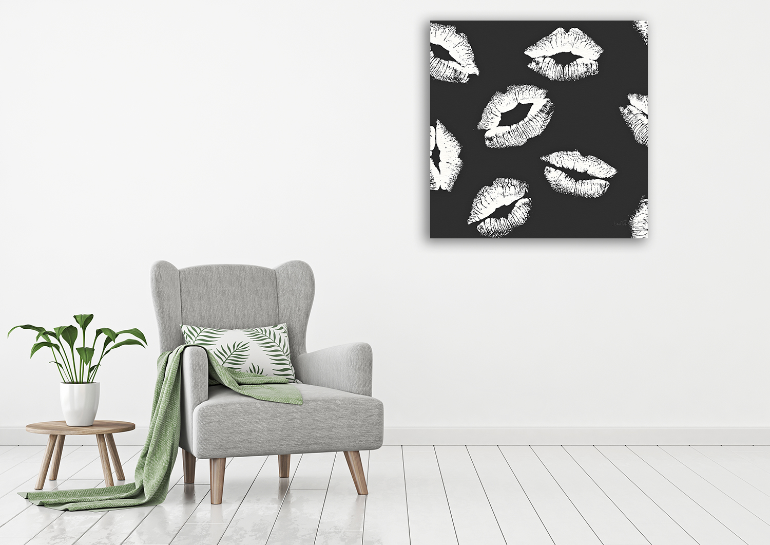 Square Contemporary Wall Art Print