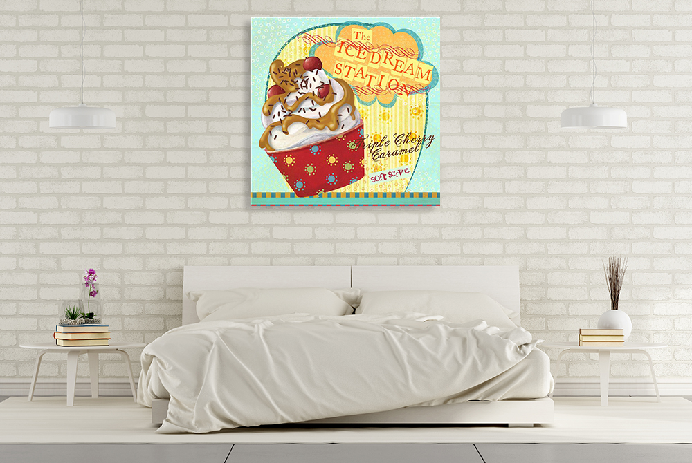 Square Popart Wall Art Print