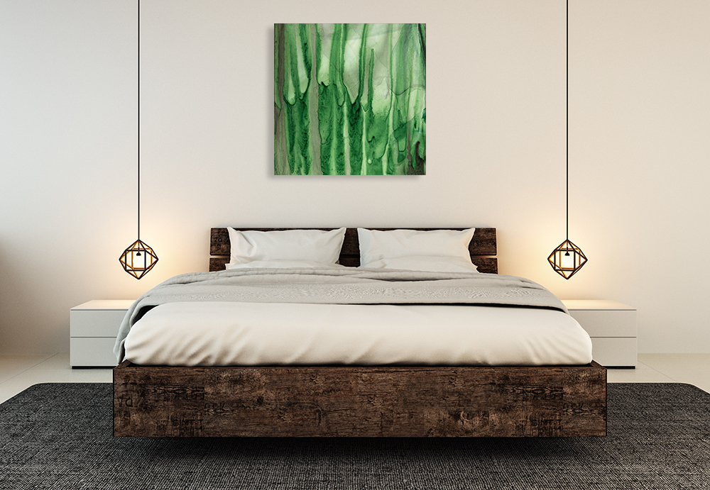 Abstract Square Wall Art on Canvas
