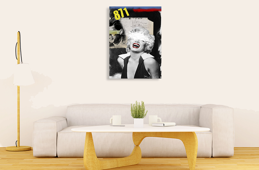 Fashion Art Print on Canvas