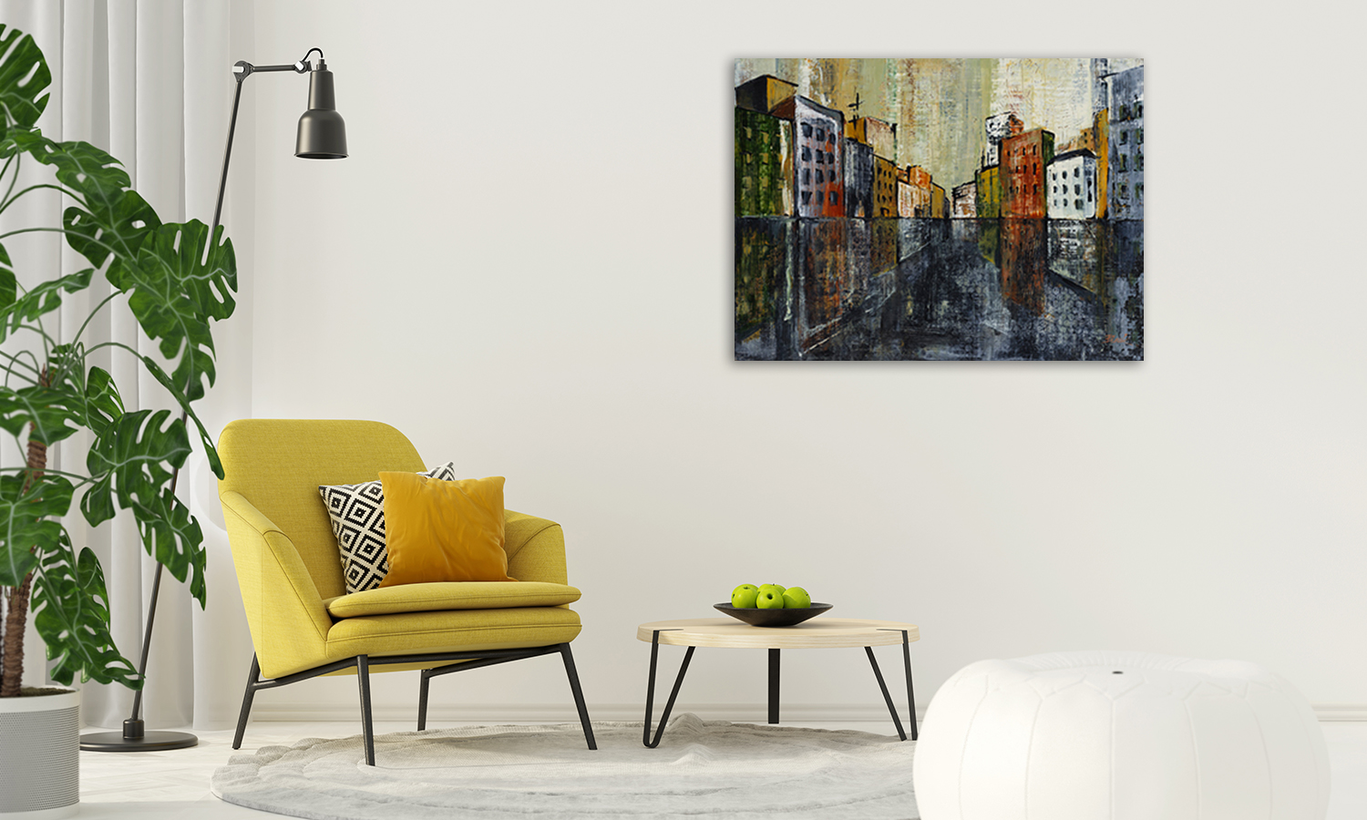 Landscape Wall Art Print on Canvas