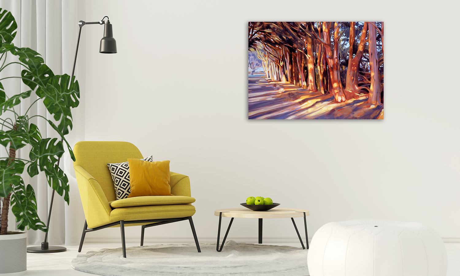 Landscape Wall Art Print on Canvas