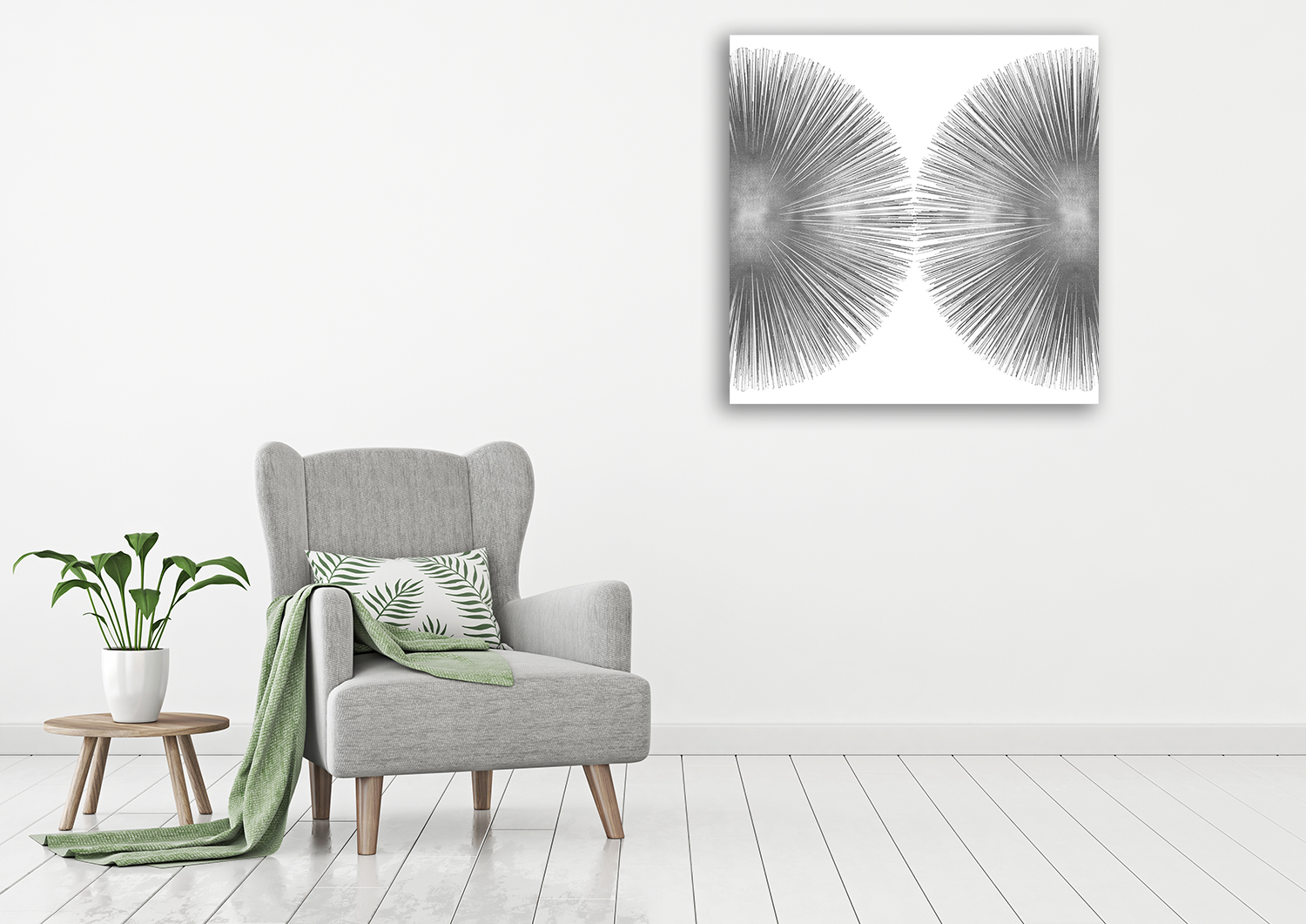 Square Contemporary Wall Art Print