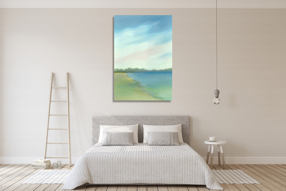 Portrait Landscape Art Print on Canvas