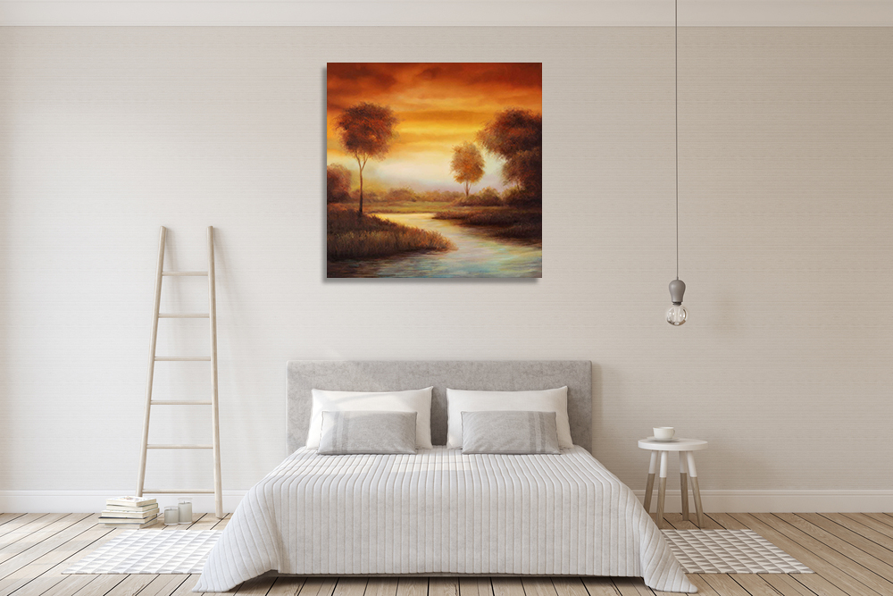 Contemporary Art Print on Canvas