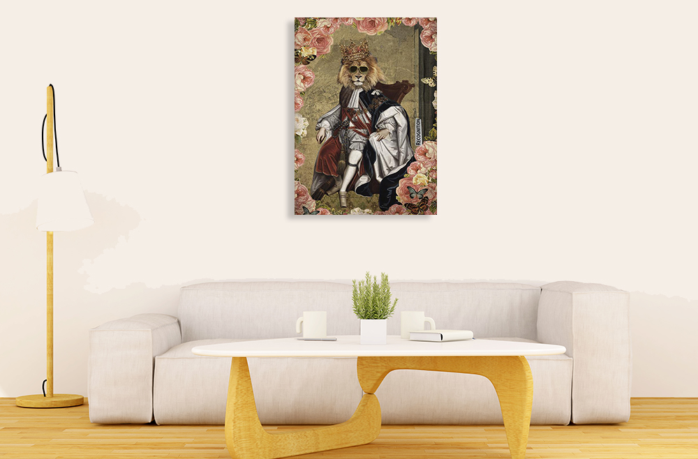 Portrait Wall Art on Canvas