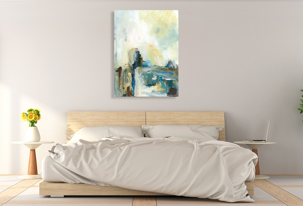 Portrait Abstract Wall Art on Canvas