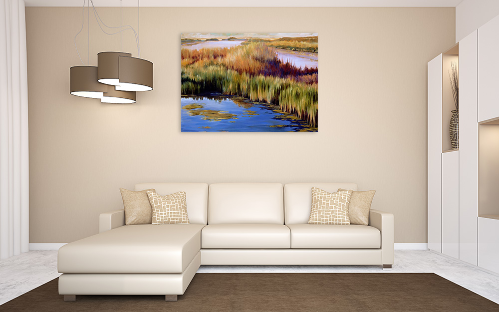 Impressionist Landscape Art Print 