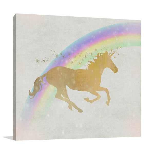 Whimsical Unicorn Wall Art Print