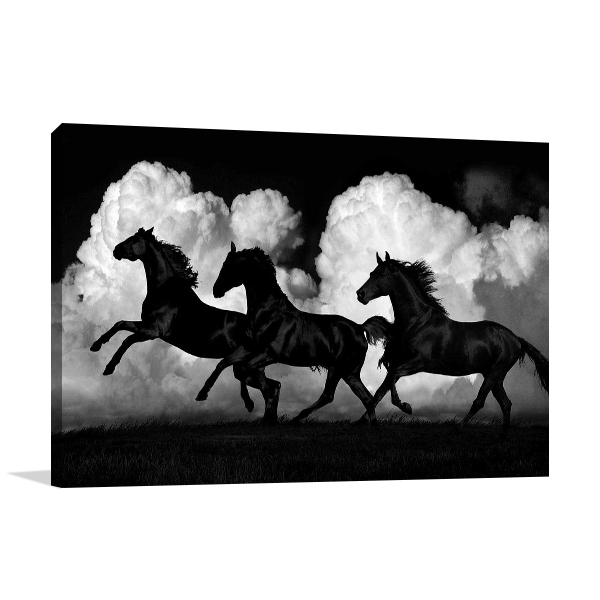 Wild Horses Wall Art Print