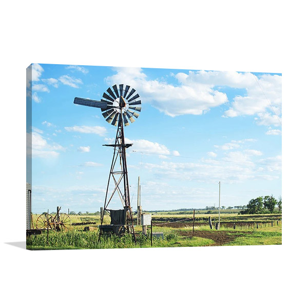 Windmill Brisbane Queensland Wall Print