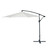 Full Iron Outdoor Adjustable Offset Cantilever Hanging Patio Umbrella