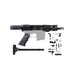 CPF Pistol Kit, 5-inch 5.56 Nato rifle parts and components displayed on a white background.