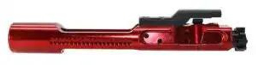  AR-15 Bolt Carrier Group - 5.56 / MPI / Polished Aluminum / Mil-Spec / Red / 130-025 