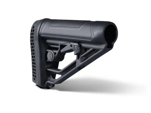 AR-15 Buttstock - Adaptive Tactical EX Performance Adjustable Stock - BLACK / 180-023