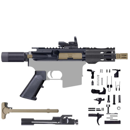 CPF Advanced Pistol Kit / 5" 5.56 Nato / 1:5 / 205-849 FDE   CPF Advanced Pistol Kit / 5" 5.56 Nato / 1:5 / 205-849 FDE