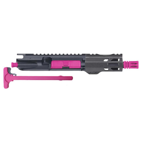  Blemished AR15 Pistol Upper Assembly / 5" 5.56 Nato / 1:5 / 160-819 Pink 