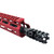  AR15 5.56 NATO 16" CARBINE LENGTH 1:8 TWIST W/ 15" M-LOK (RED) HANDGUARD- Complete Upper 