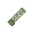 7-inch Anodized M-Lok Rail ODG, matte green tactical firearm accessory with multiple slots for attaching accessories.