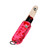 Keychain Pepper Spray, 0.5 oz Pink & Red Camo with attached velcro case and key ring