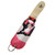 Product Keychain Pepper Spray .5 oz Pink Urban Camo, pink and black camouflage-patterned keychain with pepper spray container and keyring attachment.