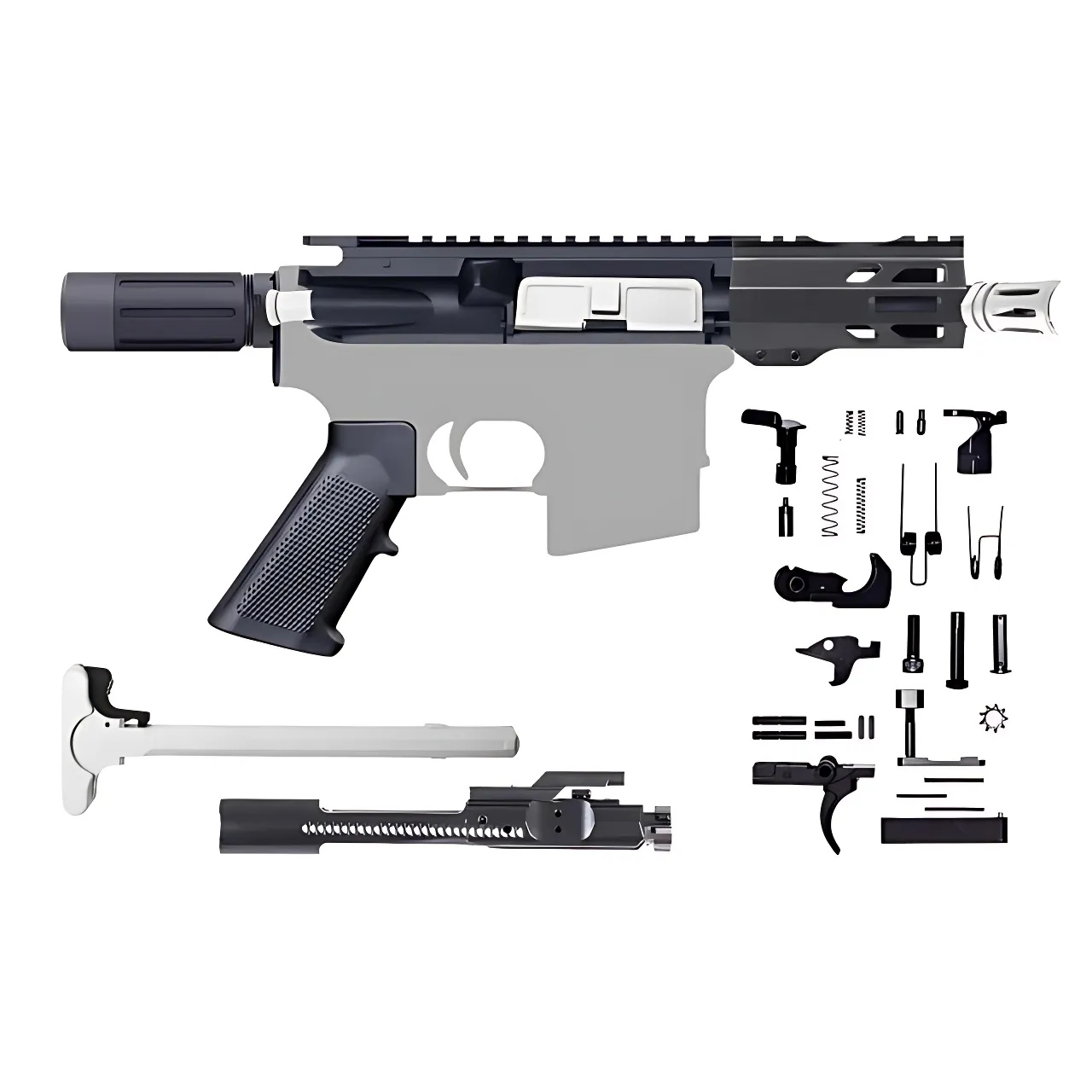 The Custom Advantage of AR-15 Pistol Kits