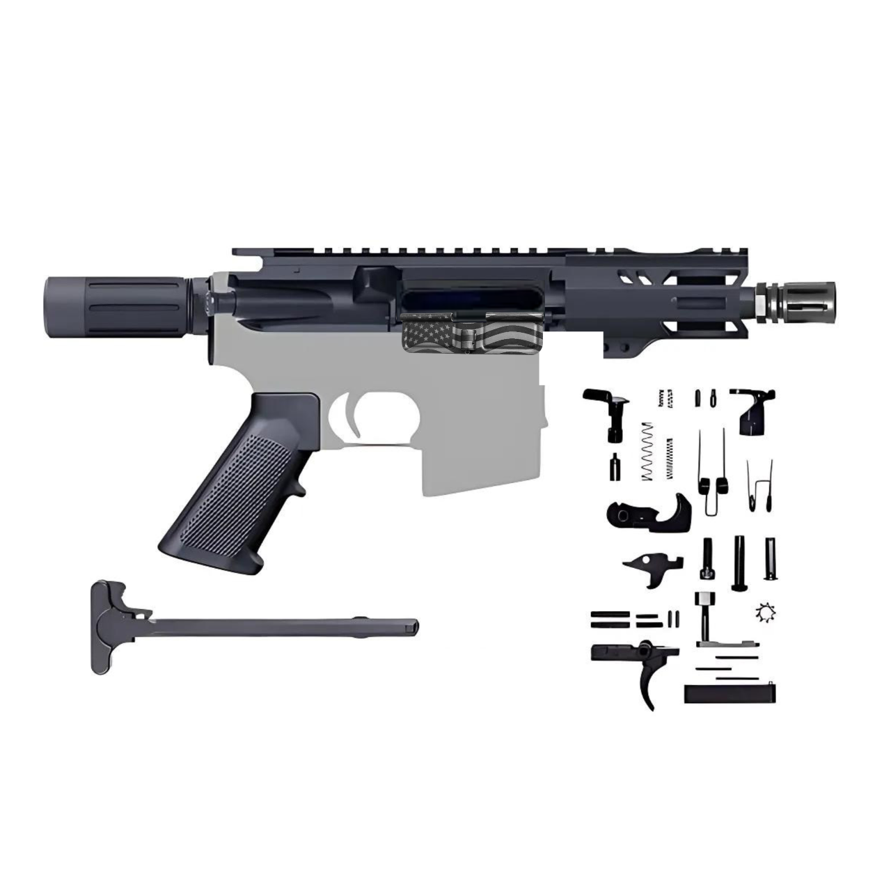 Micro AR Pistol Kit - COMPACT