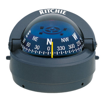 Ritchie S-53G Explorer Compass - Surface Mount - Gray  [S-53G]