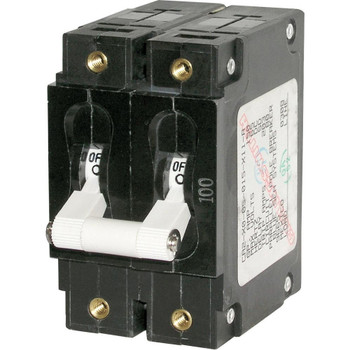 Blue Sea 7256 C-Series Double Pole Circuit Breaker - 80A  [7256]