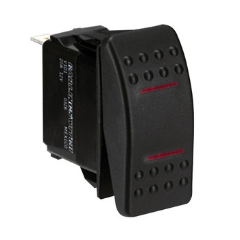 Paneltronics SPDT ON\/OFF\/ON Waterproof Contura Rocker Switch  [001-700]