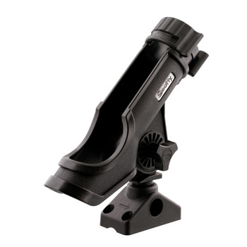 Scotty Powerlock Rod Holder Black w\/241 Side\/Deck Mount [230-BK]