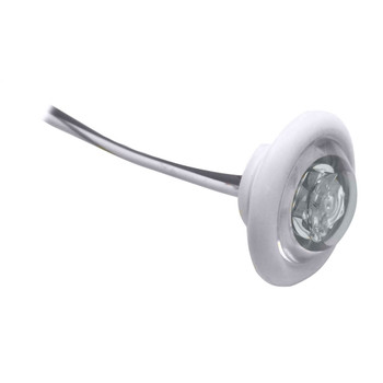 Innovative Lighting LED Bulkhead\/Livewell Light "The Shortie" White LED w\/ White Grommet  [011-5540-7]