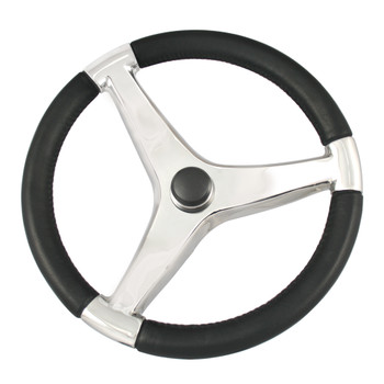 Ongaro Evo Pro 316 Cast Stainless Steel Steering Wheel - 13.5"Diameter  [7241321FG]