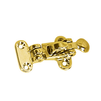 Whitecap Anti-Rattle Hold Down - Polished Brass  [S-054BC]