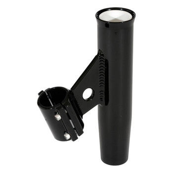 Lee's Clamp-On Rod Holder - Black Aluminum - Vertical Mount - Fits 1.315 O.D. Pipe  [RA5002BK]