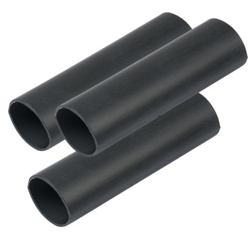 Ancor Heavy Wall Heat Shrink Tubing - 3\/4" x 3" - 3-Pack - Black  [326103]