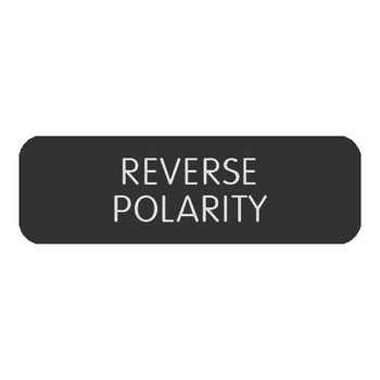 Blue SeaLarge Format Label - "Reverse Polarity" [8063-0360]