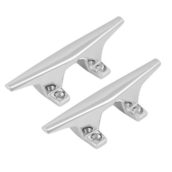 Attwood ZAMAK Chrome Plated Zinc Cleats - Pair - 4-1\/2" [6244-6]