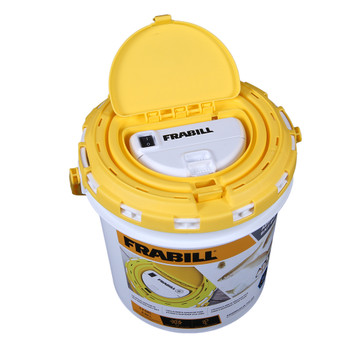 Frabill Dual Fish Bait Bucket with Aerator Built-In [4825]
