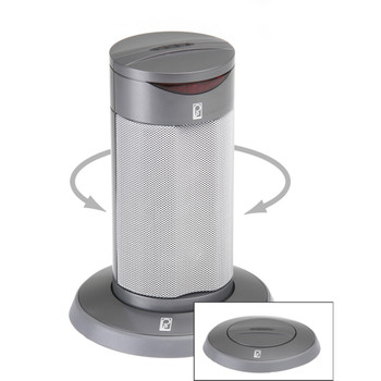 Poly-Planar Round Waterproof Pop-Up Spa Speaker - Gray [SP201RG]