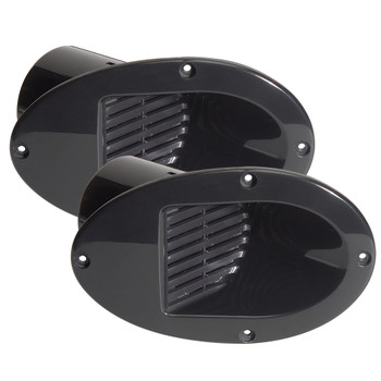 Innovative Lighting Marine Hull Mount Horn - Pair - Black [541-0000-7]