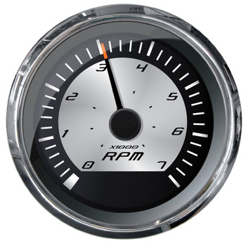 Faria Platinum 4" Tachometer - 700 RPM - Gas - Inboard, Outboard  I\/O [22009]