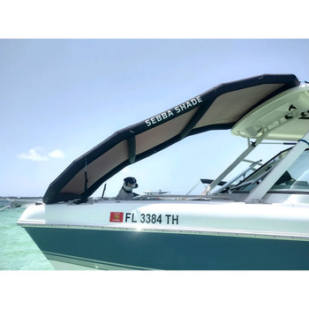Sebba Shade 6 x 9 ft. Seafoam Sun Shade f\/Boats Up To 28' [SS6X9SFM]